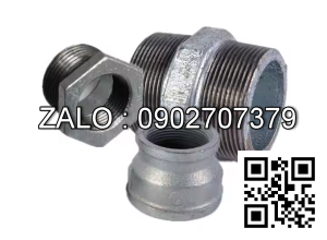 Nối thép mạ kẽm giảm MS 60/34