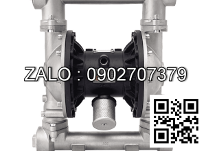 Bơm Màng Khí Nén GODO QBY3-65 INOX 2.5 inch