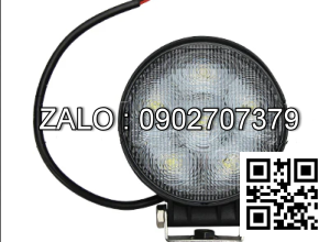 Đèn pha xe nâng DC12V-80V/18W,circular 12V - 24V - 48V