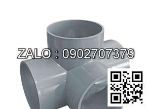 Tứ thông thập góc nhựa phi 60 Tiền Phong