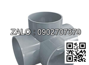 Tứ thông thập góc nhựa phi 114 STROMAN