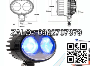 Đèn pha xe nâng LED Nine Eyes Blue Warning Light
