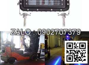 Đèn 12V-80V/6W cảnh báo chiếu vạch thẳng màu đỏ