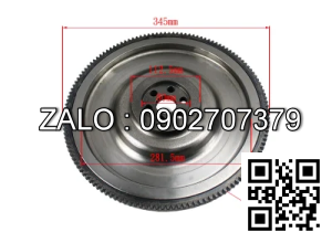 H20-II/K21/K25 Flywheel with Gear Ring 12310-K9600
