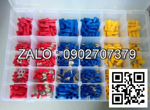 Hộp đầu cos tổng hợp 300 cái đầu cos đủ loại