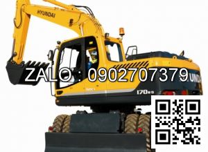 Máy xúc đào bánh lốp Hyundai R170W-9S