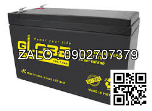 Ắc quuy khô 12V-7.5 GLOBE