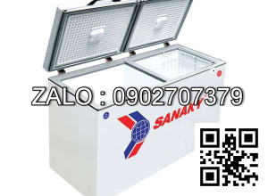 TỦ MÁT INVERTER SANAKY VH-408K3L LOW-E 340 LÍT NHÔM 1 CỬA