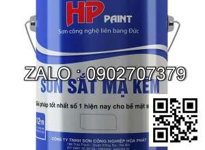 Sơn Xám mạ kẽm ( 18 kg )