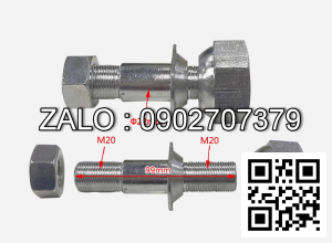 Bulong bánh xe chiều dài 108 mm