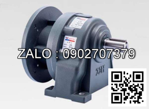 Hộp giảm tốc WANSHSIN Chân đế 2 HP 1550W đầu cốt lòi 32mm , tỉ số truyền 3-10