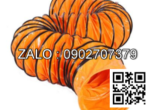 Ống Gió Bố Vải Lò Xo, Ống Amiang ( Simili ) Phi 400Mm, 500Mm