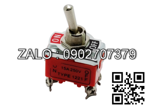 Công Tắc Gạt ON-OFF 4 Chân 1221 250V 15A