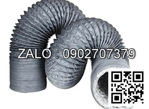 Ống Gió Vải Amiang ( Simili ) Lõi Lò Xo Phi 125Mm - 150Mm Tại - Lh