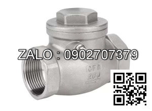 Van 1 Chiều Inox 304 Phi 76Mm - 90Mm - 114Mm