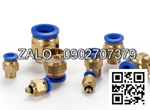 Nối nhanh 1 đầu ren ngoài 21-12