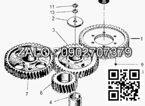 GEAR, OUTPUT TCM FD30Z5 12003-42391