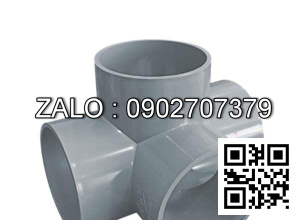 Tứ thông thập góc nhựa phi 34