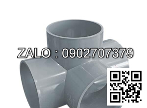 Tứ thông thập góc nhựa phi 49 Hoa Sen