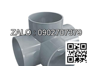 Tứ thông thập góc nhựa phi 114 Hoa Sen