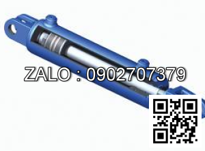 Xi lanh thủy lực 20 tấn D100*63 - Hai đầu ắc vòng bi MP5