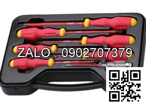 Bộ tuốc nơ vít Stanley cách điện VDE 7 chi tiết 
65-980