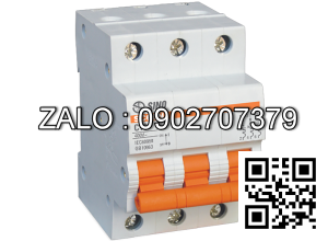 MCB 3P 16A 6kA SC68N/C3016 Sino