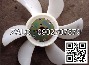 Cánh quạt S4S,S6S,K15,K21,K25 10 LEAVES, OD 400, ID 30,4-Φ9 PINCH CIRCLE ￠50 ( 32A48-00300 )