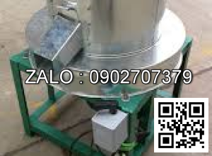 Máy đánh bóng vỏ lụa hạt sen khô 2018