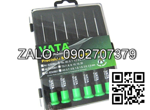 Bộ tuốc nơ vít VATA đồng hồ cán dài 2 cạnh & 4 cạnh 6 chi tiết 92300B01