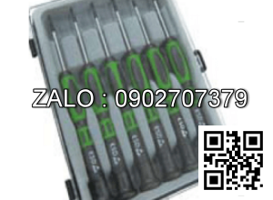 Bộ tuốc nơ vít VATA đồng hồ cán dài 4 cạnh &
sao(torx) 6 chi tiết 92313B01