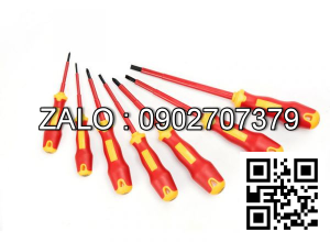 Bộ tuốc nơ vít Sata 2 cạnh & 4 cạnh 6 chi tiết 09303