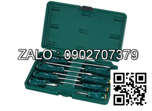 Bộ tuốc nơ vít Sata 2 cạnh & 4 cạnh 8 chi tiết 09306