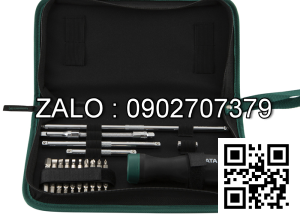 Bộ tuốc nơ vít Sata 26 chi tiết 09343