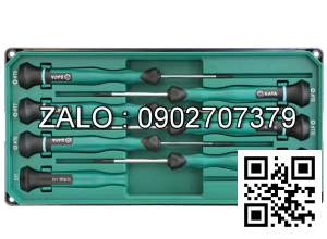 Bộ tuốc nơ vít Sata đồng hồ hoa thị(torx) 6 chi
tiết 09313