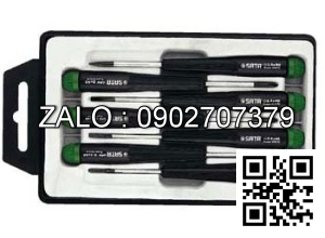 Bộ tuốc nơ vít Sata đồng hồ 2 cạnh & 4 cạnh 7
chi tiết 09314