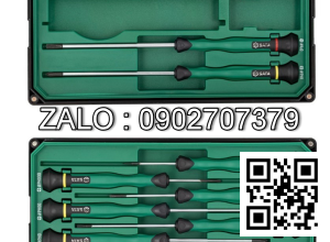 Bộ tuốc nơ vít Sata đồng hồ 2 cạnh & 4 cạnh 9
chi tiết 09316