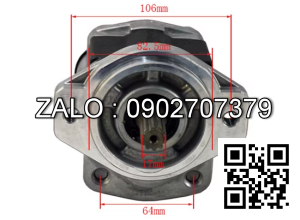 Bơm thủy lực 10t 1 lỗ hông 1 lỗ đui 1DZ ,4Y TOYOTA 67130-23320-71,67130-13330-71,67110-13330-71