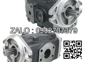 Bơm thủy lực 10t 2 lỗ hông KOMATSU FD30-12,14 , 37B-1KB-3040,37B-1KB-3050,3eb-60-27510