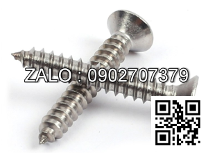 Vít máy Inox đầu bằng M6 50 mm - 20Chiếc/Gói