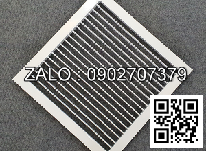 Cửa gió 1 lớp nan thẳng 1000x250