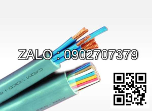 Cáp điều khiển Cadivi DVV-10×0.5 (10×1/0.8) – 0.6/1kV