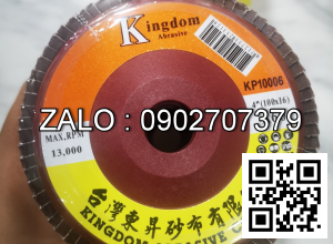 Nhám xếp Kingdom 100mm A100