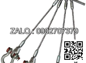 Sling cáp thép 4 chân