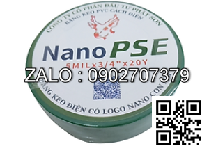 Băng keo điện NANO 5MILx3/4''x20y