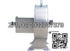 Máy thái lát rau củ quả quay tay QC-032 100% inox cao cấp, nhỏ gọn