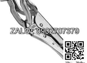 Kềm hàn kẹp ống, bấm chết ELORA 511-280, mở ngàm 10-90mm