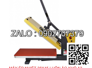 Máy ép nhiệt phẳng 38x45 - Mực in chuyển nhiệt MH
