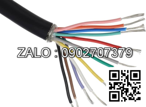 Dây cáp điều khiển bọc PVC 10R - DVV 10x0,75 mm