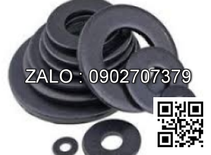 Lông đền phẳng thép đen M18